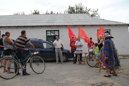 Республика Крым. Жители Раздольненского района поддерживают кандидата в депутаты Государственной Думы РФ О.А. Соломахина