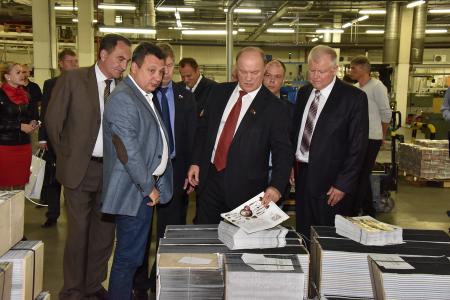 Г.А. Зюганов совершил рабочую поездку по Подмосковью