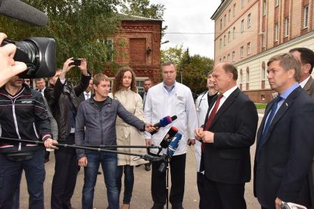 Г.А. Зюганов совершил рабочую поездку по Подмосковью