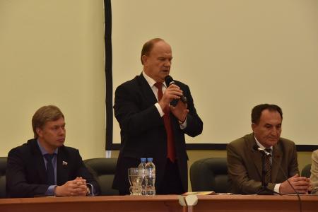 Г.А. Зюганов совершил рабочую поездку по Подмосковью
