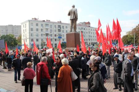 В Краснодаре состоялся краевой митинг КПРФ «Вернем доверие избирателей к выборам!» 