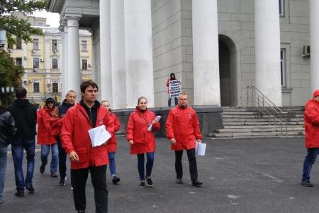 Вернуть Алимовой и КПРФ украденные голоса! Серия протестных мероприятий саратовских коммунистов