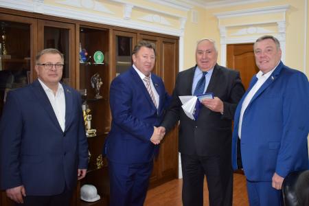 Владимир Кашин посетил с рабочим визитом подмосковный город Ступино
