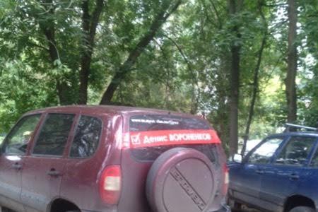 Нижегородцы на автомобилях выражают поддержку Денису Вороненкову