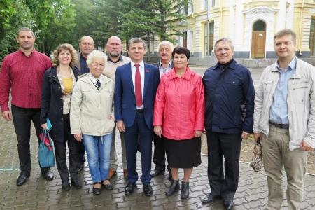 Д.Г. Новиков в Благовещенске принял участие в праздновании 71-й годовщины Победы над милитаристской Японией