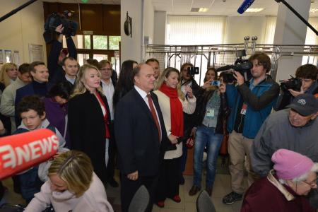 Г.А. Зюганов: Надо выполнить свой гражданский долг и дружно проголосовать!