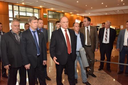 Г.А. Зюганов совершил рабочую поездку по Подмосковью