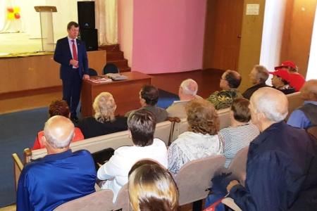 Д.Г. Новиков вернулся в Москву из поездки по Амурской области