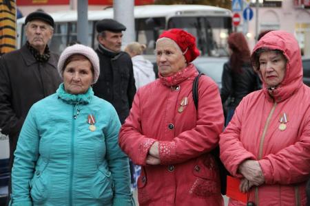 Калуга. «Расстрельщиков Верховного Совета РСФСР – к ответу!»