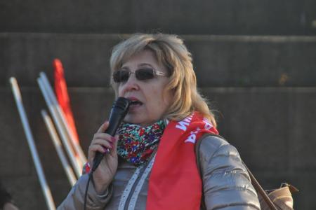 Нет прощенья палачам народа! На Марсовом поле в Санкт-Петербурге состоялся траурный митинг