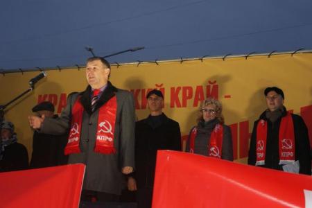 Красноярский край. Позор фальсификаторам! В.Толоконский, С.Пономаренко, К.Бочаров должны уйти  в отставку!