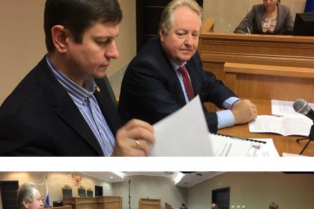 Краснодар:  Четвертый день слушаний в краевом суде по иску Сергея Обухова об отмене итогов выборов в Госдуму по 46 одномандатному округу