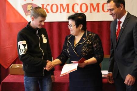 День Ленинского комсомола в Магадане