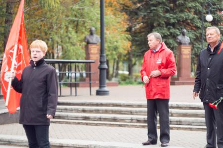 В Удмуртии прошел пикет, посвященный 23-й годовщине со дня расстрела Верховного Совета РСФСР
