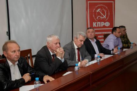 Пленум Краснодарского крайкома КПРФ обсудил итоги выборов депутатов Госдумы