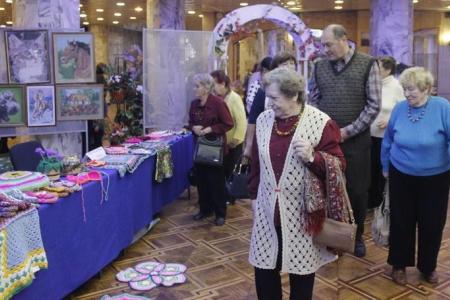 В Ярославле прошла выставка декоративно-прикладного творчества, организованная «Детьми войны»