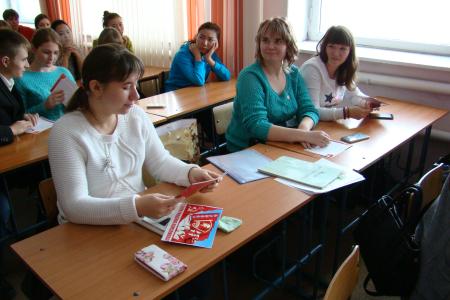 Алтайский край. Бийские коммунисты рассказали о комсомоле студентам педагогического университета