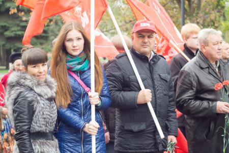 В Удмуртии прошел пикет, посвященный 23-й годовщине со дня расстрела Верховного Совета РСФСР