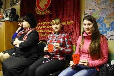 Тамбовская область. В Котовском городском отделении ЛКСМ прошло празднование 98-й годовщины создания всесоюзной комсомольской организации