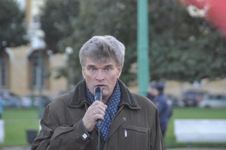 Нет прощенья палачам народа! На Марсовом поле в Санкт-Петербурге состоялся траурный митинг