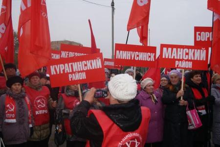 Красноярский край. Позор фальсификаторам! В.Толоконский, С.Пономаренко, К.Бочаров должны уйти  в отставку!