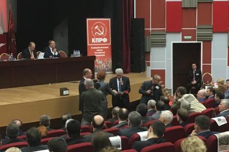 Первый секретарь Костромского обкома КПРФ, руководитель фракции Компартии в облдумы Валерий Ижицкий награждён медалью «75 лет битвы под Москвой»