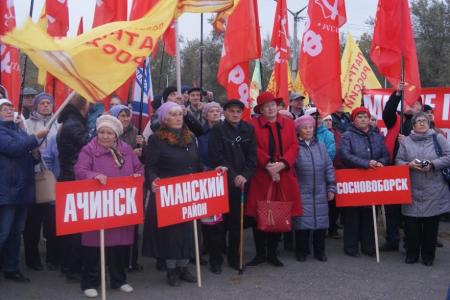 Красноярский край. Позор фальсификаторам! В.Толоконский, С.Пономаренко, К.Бочаров должны уйти  в отставку!