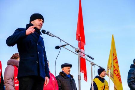 Красноярский край. Слава Великого Октября переживет века!