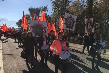 Красный Октябрь в Северной Осетии