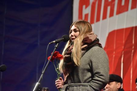 «Новый Октябрь впереди!». Шествие и митинг в Москве
