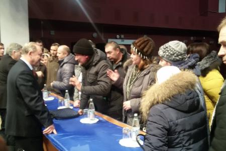 Валерий Рашкин: Голодавшим горнякам зарплату должны выплатить из резервного фонда