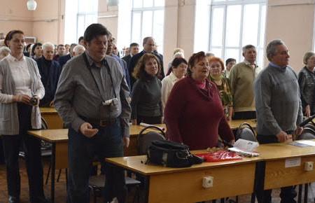 Ивановские коммунисты провели торжественное собрание, посвящённое 99-й годовщине Октябрьской революции