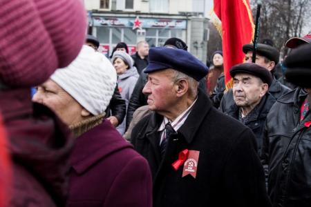 Компартия Луганской народной республики достойно отметила 99-ю годовщину Великого Октября