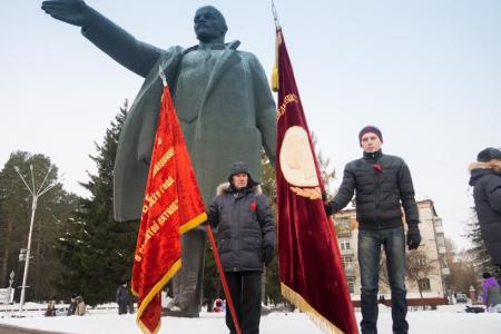Томская область. Состоялся митинг в защиту трудящихся Северска