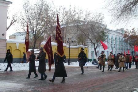 Празднование 99-й годовщины Октябрьской Революции прошло в Оренбурге
