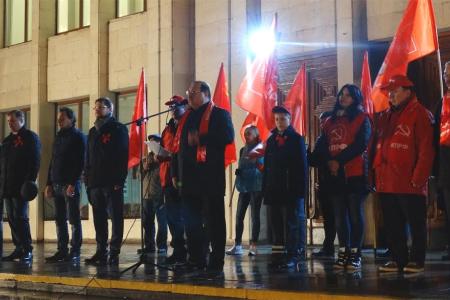 Мы не имеем права на поражение! Акция курских коммунистов
