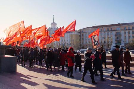 Республика Бурятия. Идеи Октября живы!