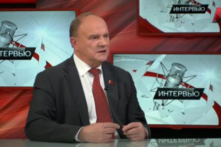 Большое интервью Геннадия Зюганова телеканалу «Красная линия»