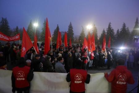 Липецк. По главным улицам праздничным маршем