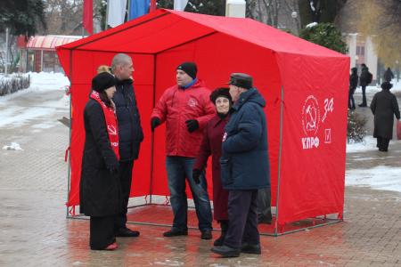 В Рязани завершились мероприятия, посвященные 99-й годовщине Великой Октябрьской социалистической революции