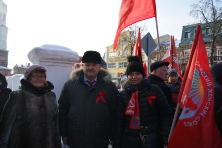 Кировские коммунисты отметили 99-ю годовщину Великого Октября