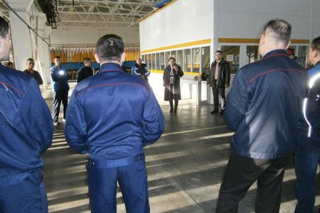 Тюменская область. Депутат-коммунист Тамара Казанцева встретилась с коллективом завода "Профмодуль"