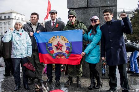 Компартия Луганской народной республики достойно отметила 99-ю годовщину Великого Октября