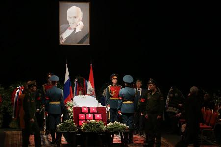 Представители КПРФ приняли участие в прощании с Народным артистом СССР В.М. Зельдиным