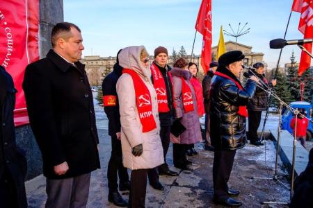 Красноярский край. Слава Великого Октября переживет века!