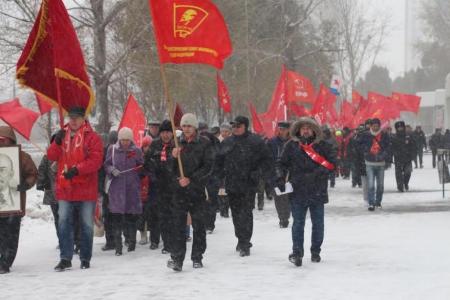 Празднование годовщины Великого Октября прошло в Самаре
