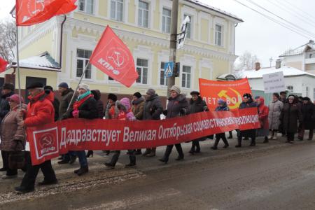 Ивановская область. Да здравствует Революция!  Великий Октябрь в Кинешме