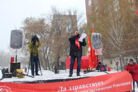 Празднование годовщины Великого Октября прошло в Самаре