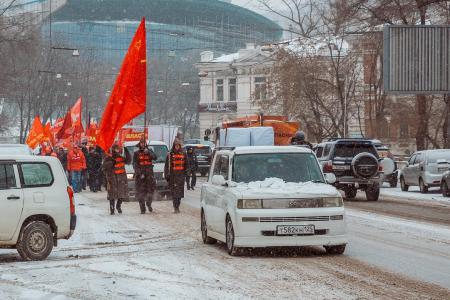 Коммунисты Приморского края отметили 99-ую годовщину Великой Октябрьской социалистической революции