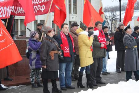 Великий Октябрь в Калуге